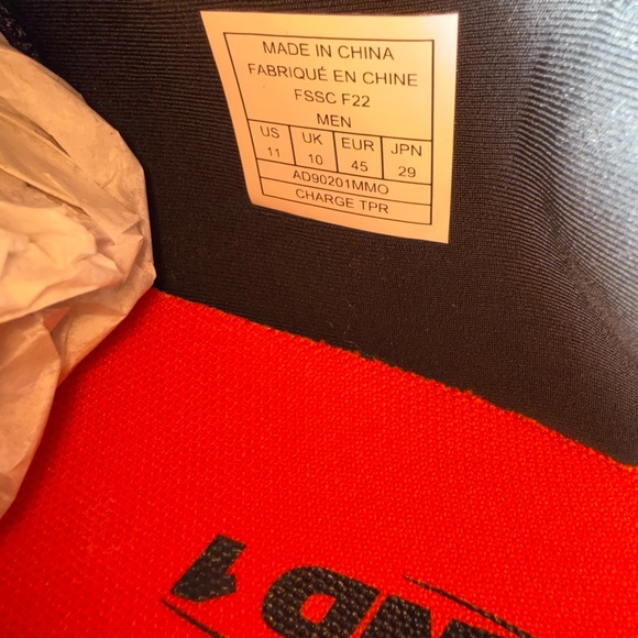 AND1 Charge TPR Men’s Basketball Shoes Size 11 | Blue / Orange | New - Picture 6 of 6